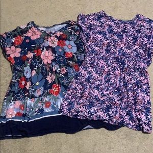 Two Maternity Shirts